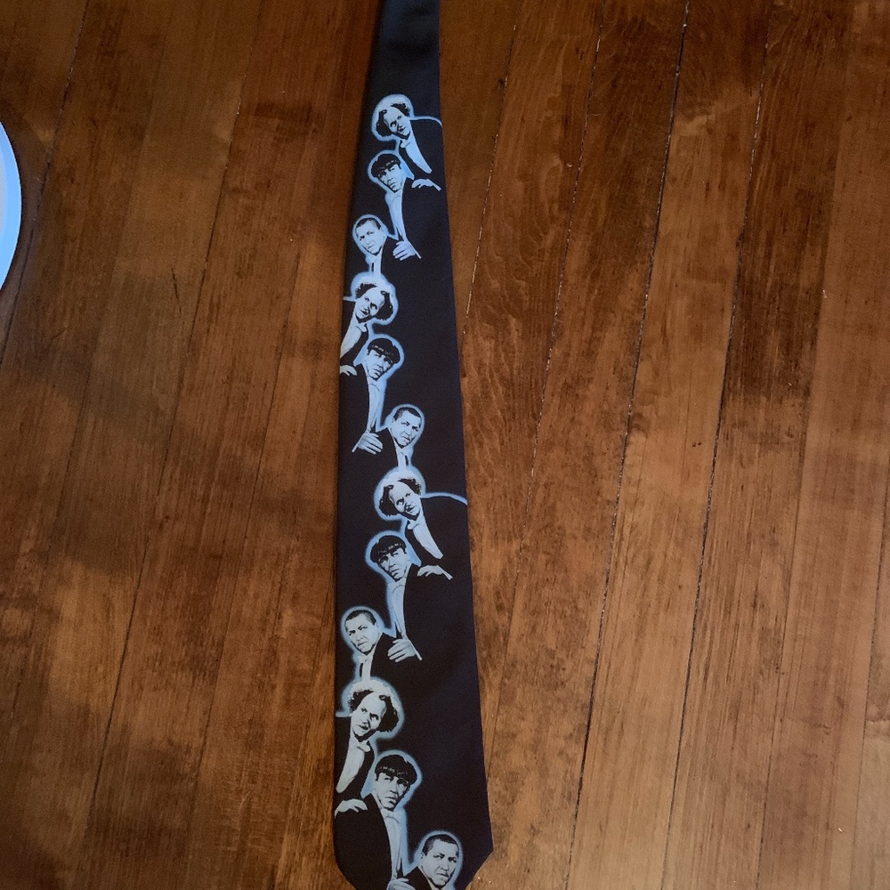 Vintage Wally Wear 3 stooges‎ tie. Excellent condition